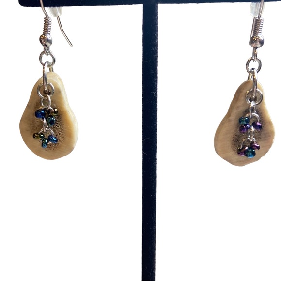 Jewelry - Artisan Bone Earrings